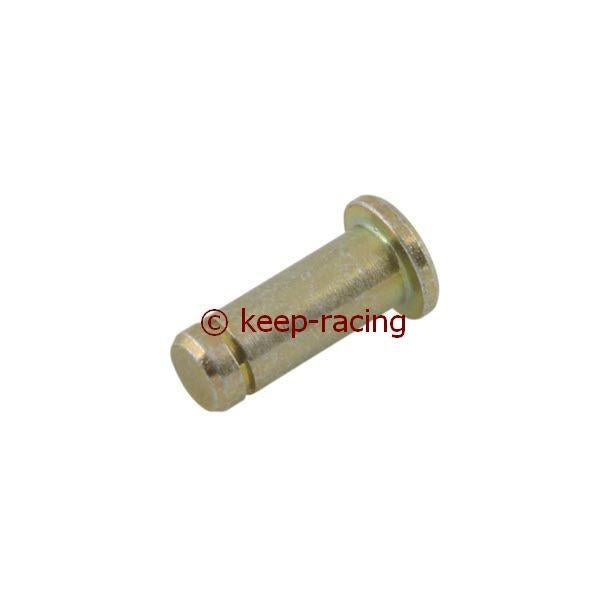 Zapfen 6mm für Gabel, gold verzinkt