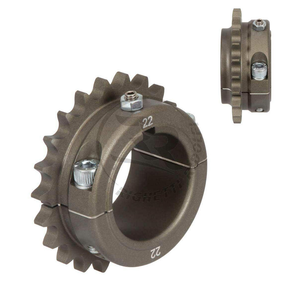 Kettenrad (428) ERGAL, 20-30 Zähne für 50mm Achse