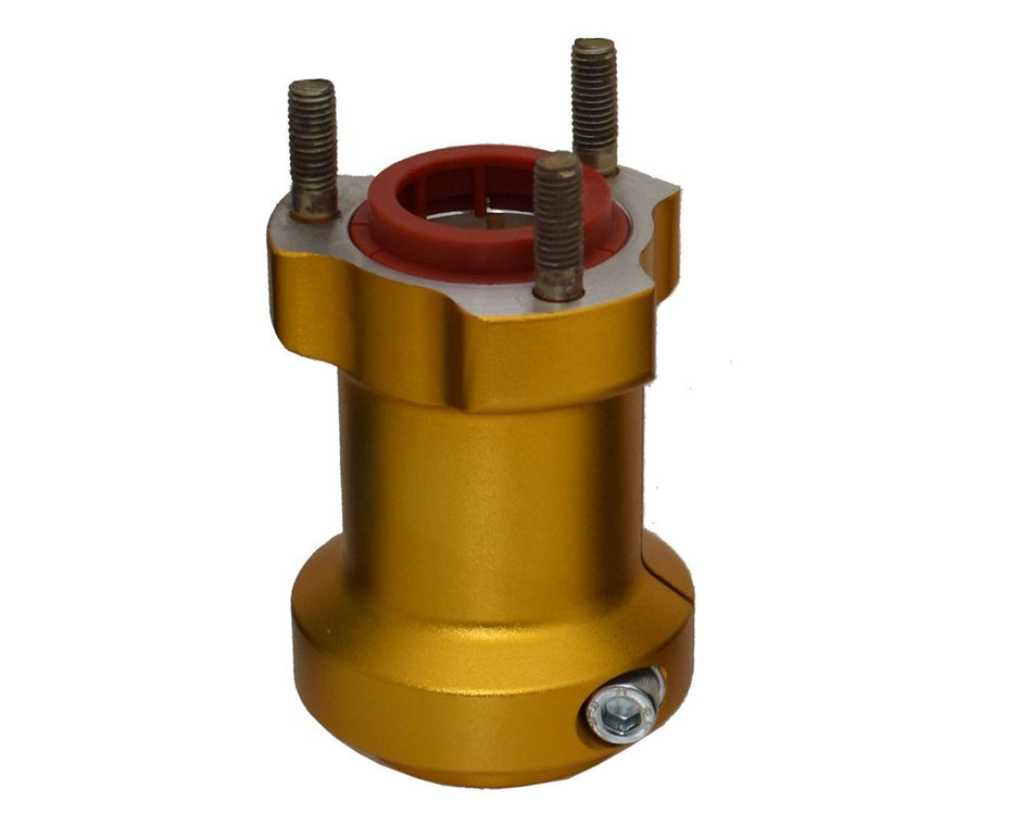 Radstern, Alu, eloxiert, für 40mm Achse, 95mm lang (Bild 1) – keep-racing