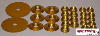 keep-racing design set, gold anodized