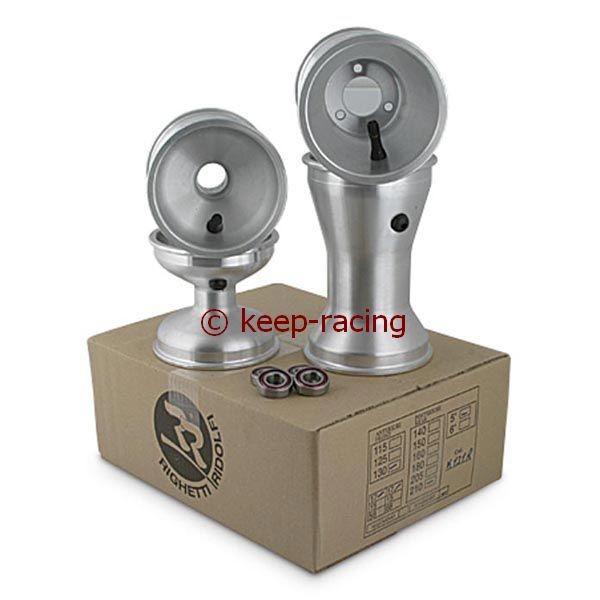 5 Zoll Aluminiumfelgen, Satz,130mm(17mm)/210mm(58mm)