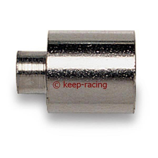 End cap with attachment for brake cable housing, clutch cable housing
