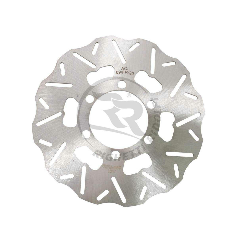 Hintere Bremsscheibe MA20, Minikart, schwimmend, Inox D.170mm Dicke 3.5mm