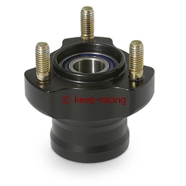 Étoile de roue avant, en aluminium anodisé, fixation 17 mm, longueur 50 mm