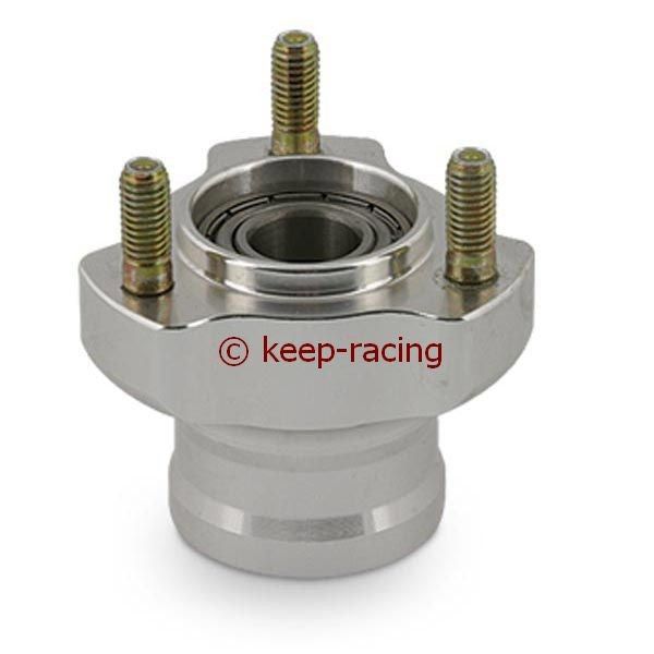 Radstern vorne, Alu, eloxiert, Aufnahme 17mm, Länge 50mm