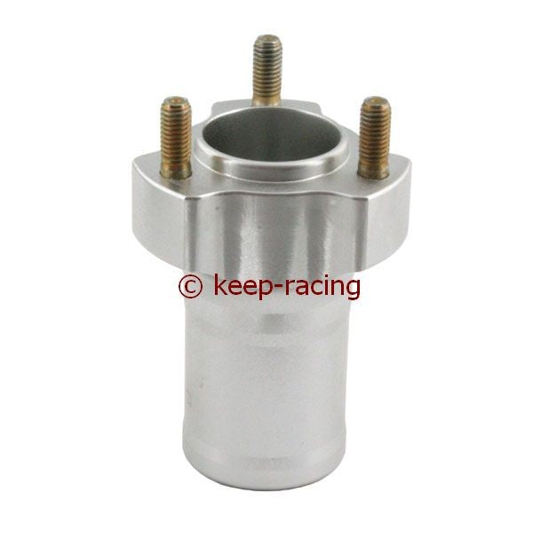 Front wheel hub, aluminum, anodized, 17mm mount, 95mm length